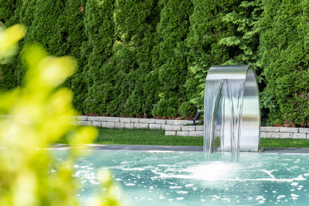 Immobilienfoto Einfamilienhaus Pool am Ammersee