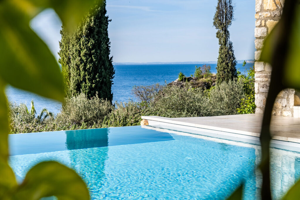 Immobilienfoto Haus mit Seeblick am Gardasee