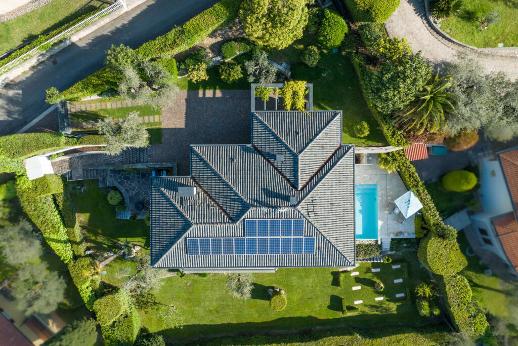 Immobilienfoto Haus mit Seeblick am Gardasee