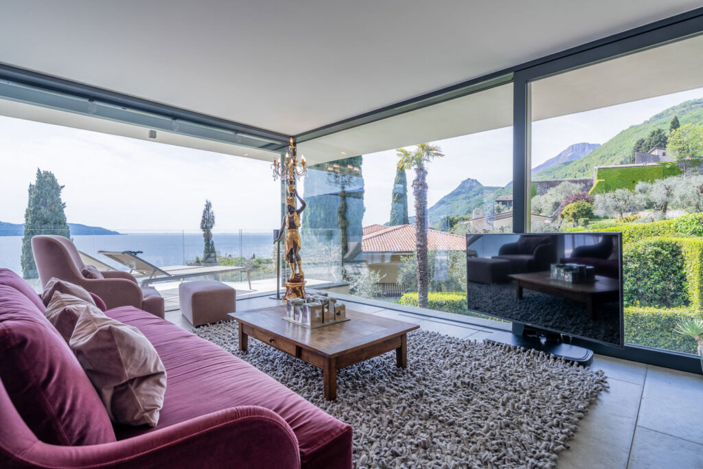 Immobilienfoto Haus mit Seeblick am Gardasee