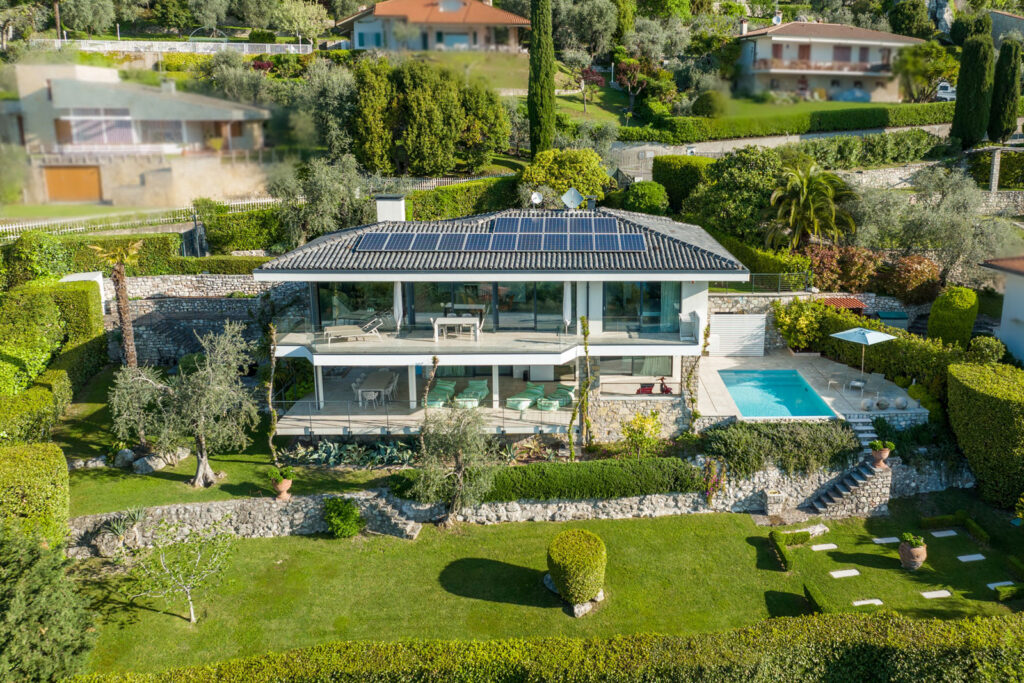 Immobilienfoto Haus mit Seeblick am Gardasee