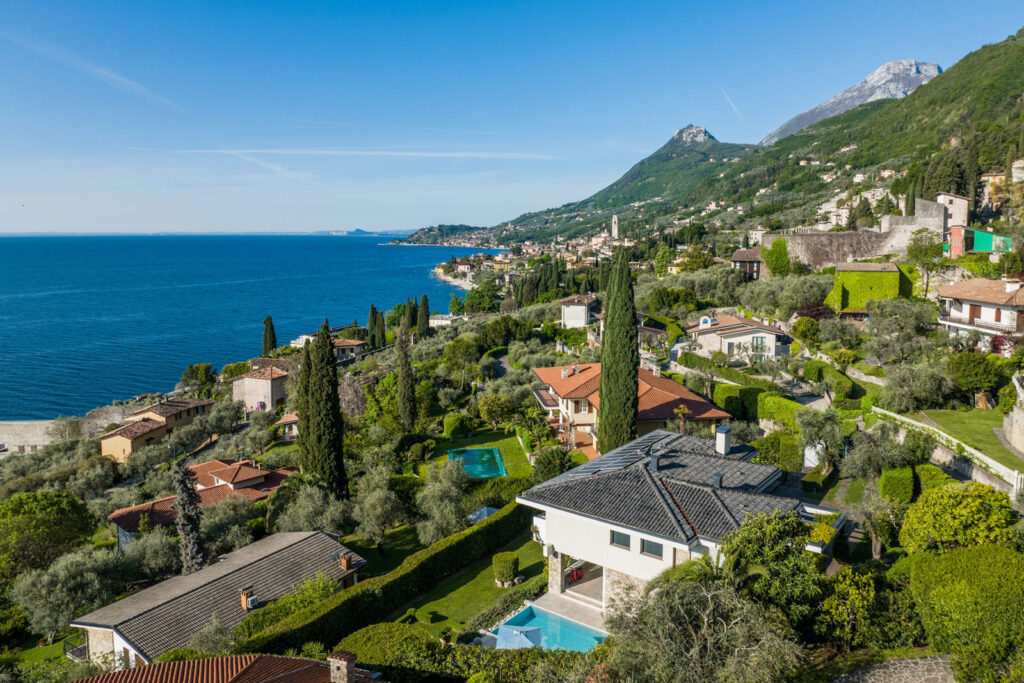 Immobilienfoto Haus mit Seeblick am Gardasee