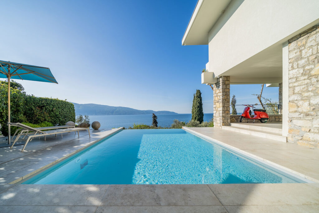 Immobilienfoto Haus mit Seeblick am Gardasee