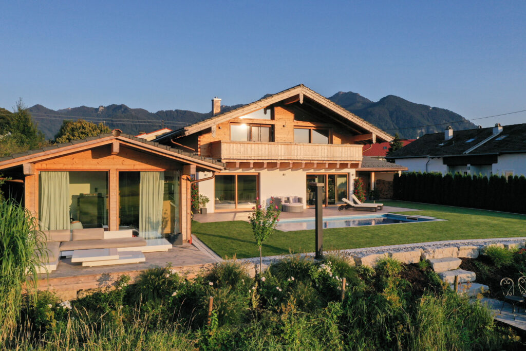 Immobilienfoto alpenländische Villa