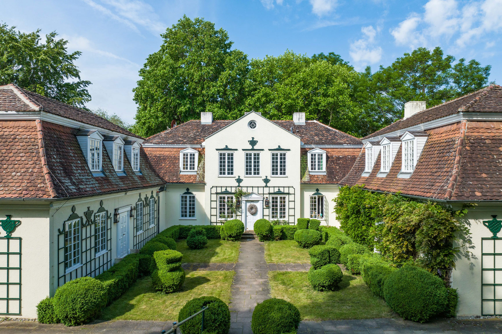 Immobilienfoto luxuriöses Landhaus