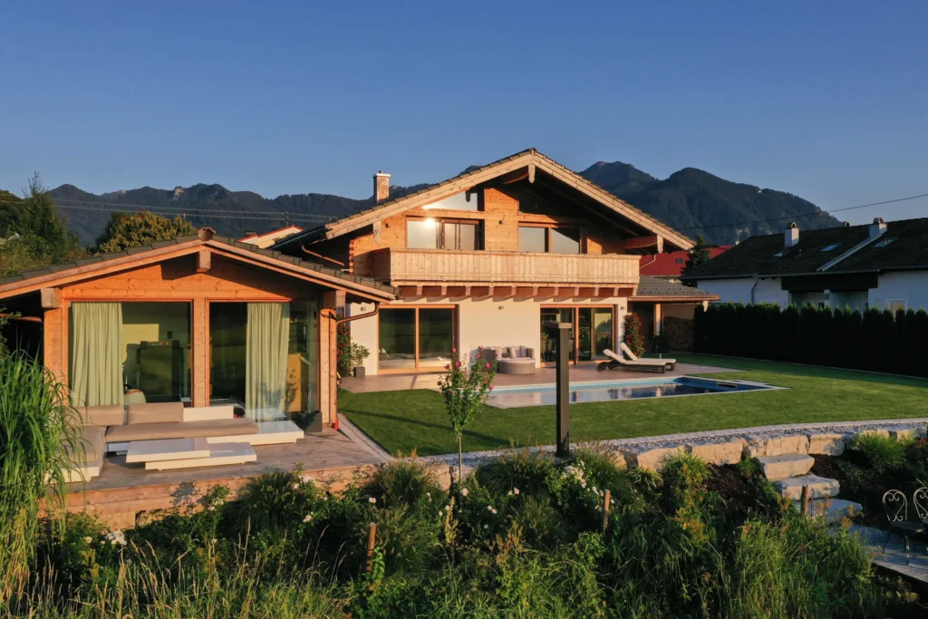 Fotograf für Ferienwohnungen . Alpen Ferienhaus